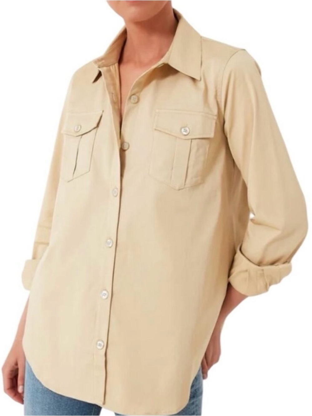 Tuckernuck Steele - khaki Button-Down Shirt
